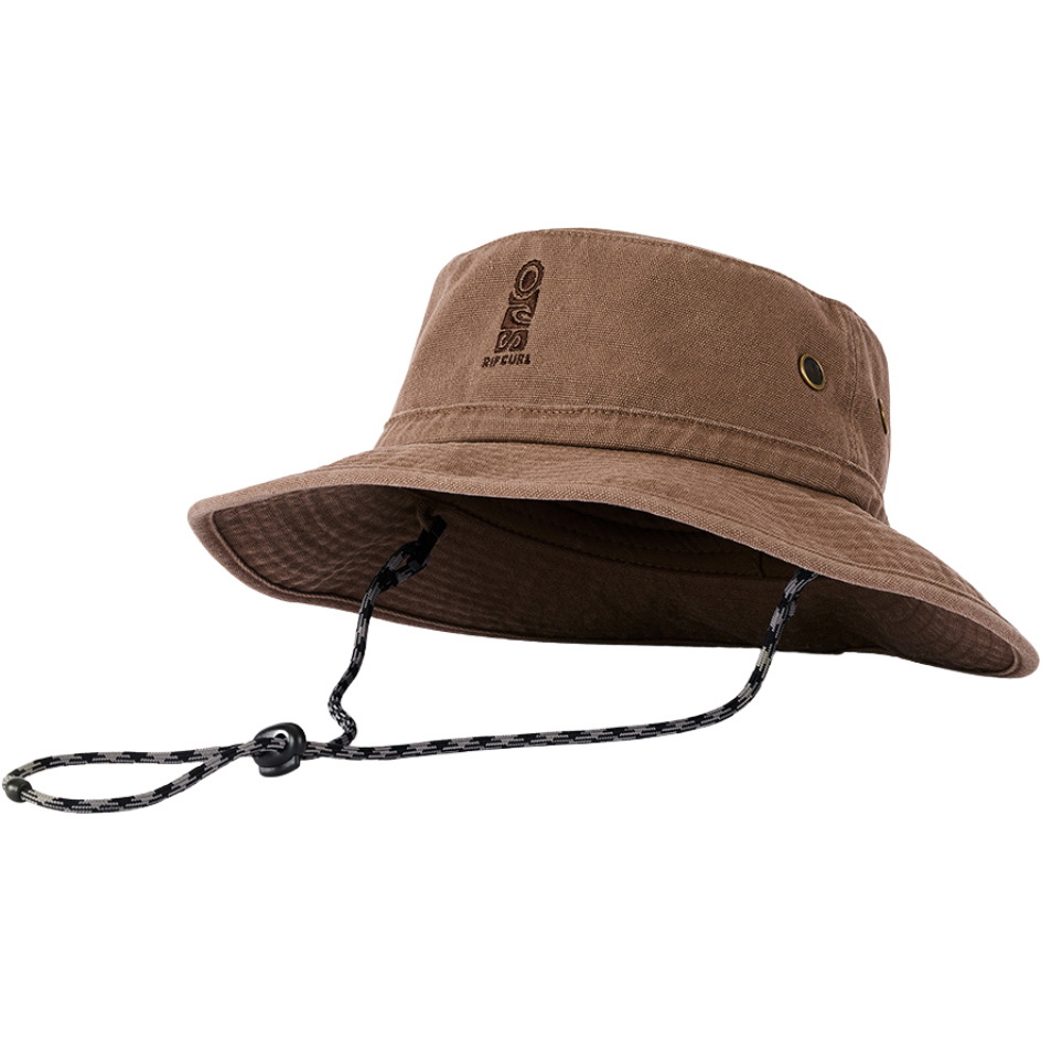 2026 Rip Curl Mens S-Series Wide Brim Hat 1LWMHE - Walnut